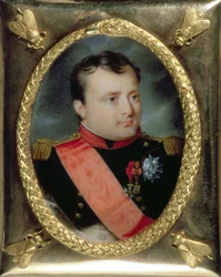 Miniatura di ritratto di Napoleone Bonaparte, 1815